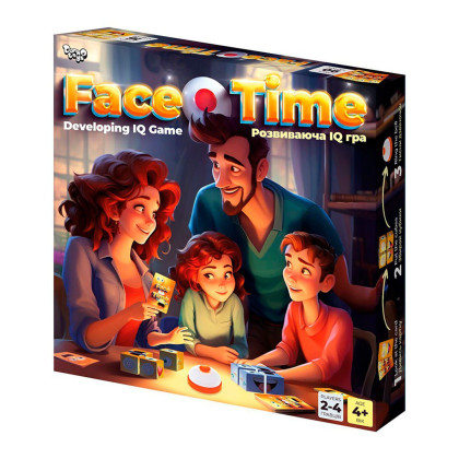 Розвиваюча настільна гра "Face Time"